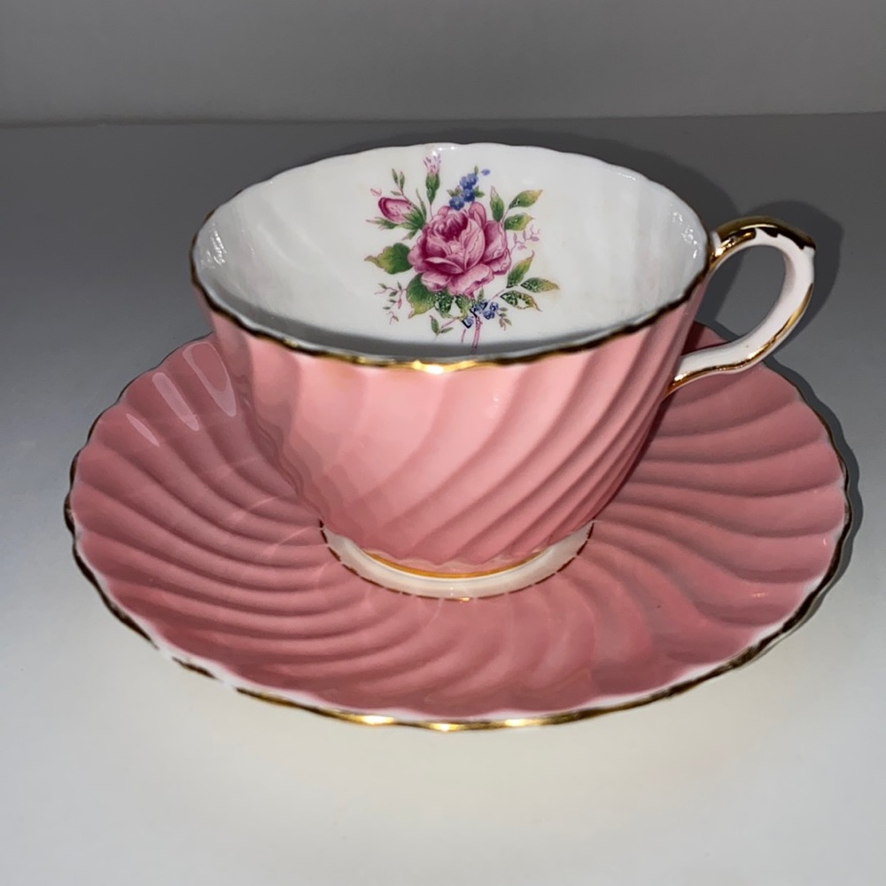 Aynsley Bone China Teacup and Saucer